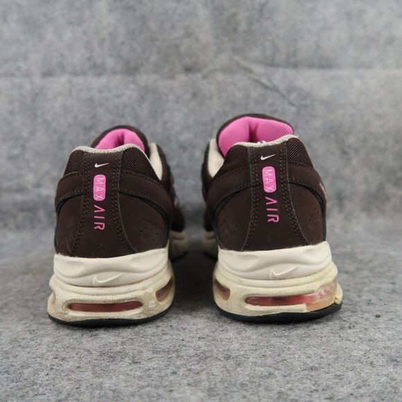Nike Shoes Womens 9 Sneaker Athletic Trainer Health Walker Air Max Leather Brown - Picture 6 of 16